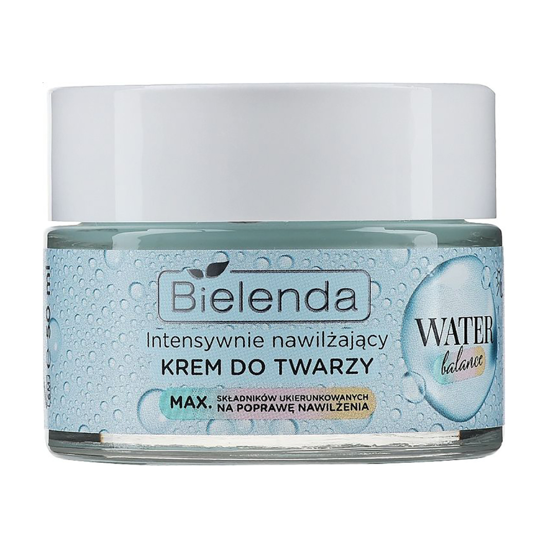 Інтенсивно зволожувальний крем для обличчя Bielenda Water Balance Moisturizing Face Cream, 50 мл